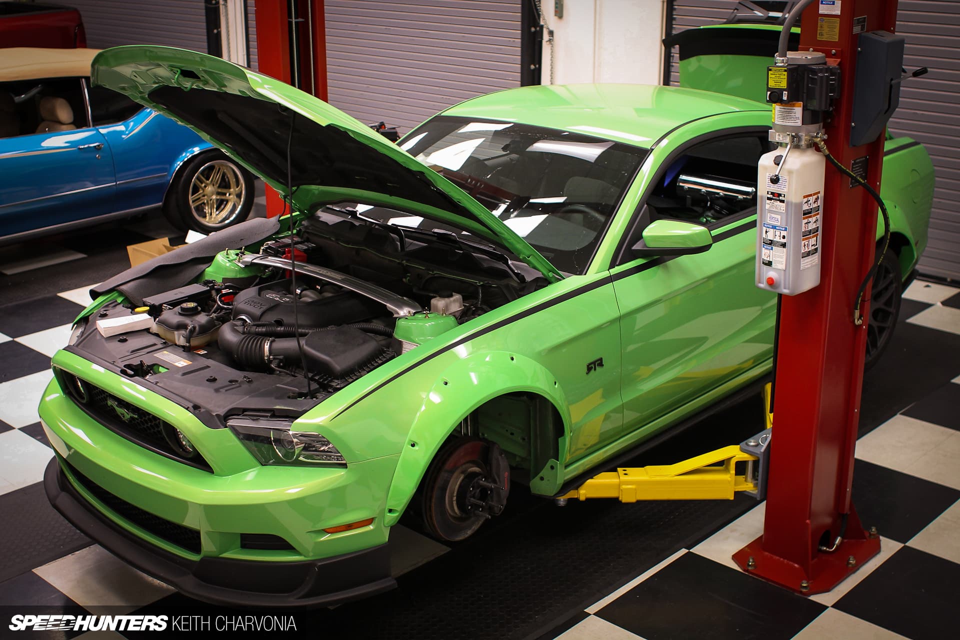 Installing Air Lift on the 'Double Down' Mustang RTR